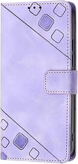 Niuuro Capa carteira para Motorola Moto G Pure/G Power 2022/G Play 2023, couro PU flip folio fecho magnético suporte capa protetora à prova de choque com suporte para cartão, marrom