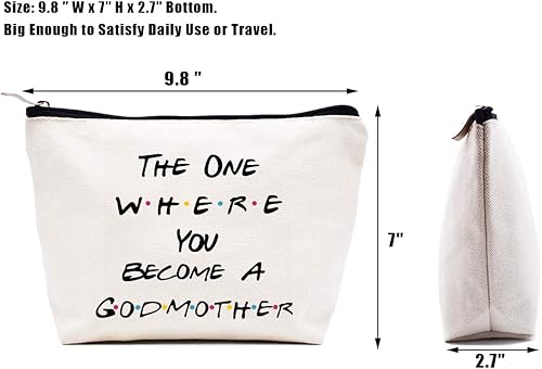 Miniatura 3 de LIBIHUA Bolsa de ducha de bebé, 41-The One Where Godmother, El de donde madrina