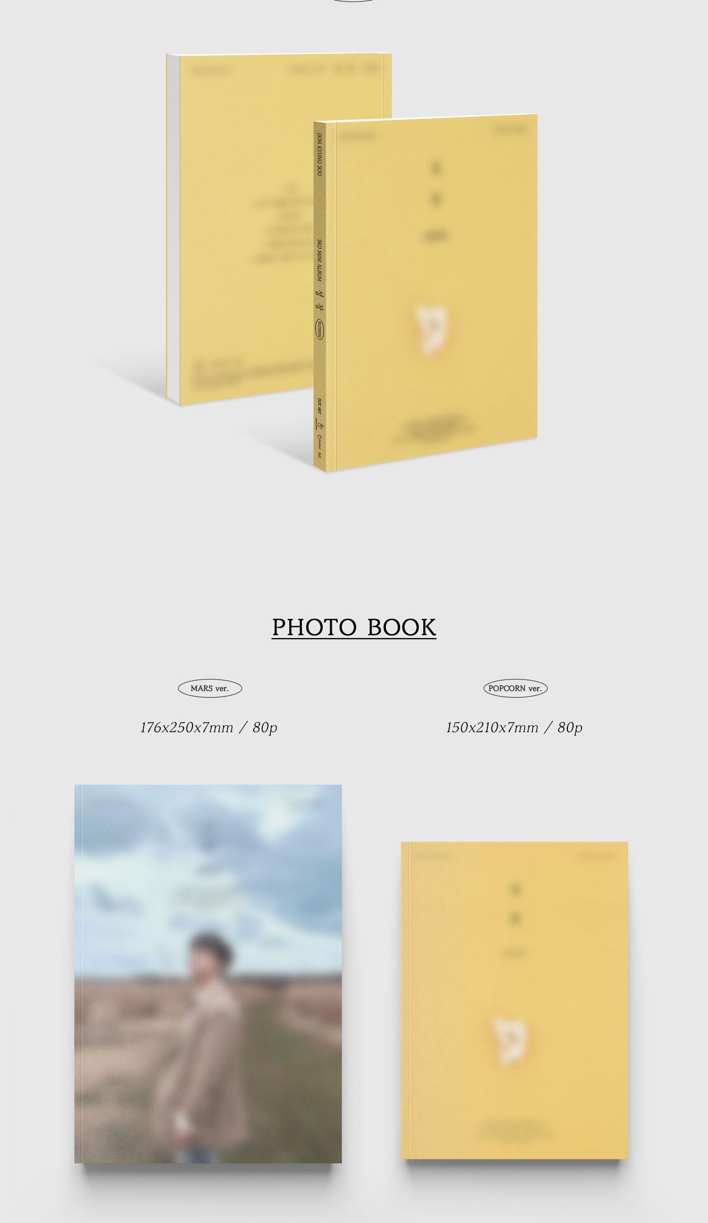 Amazon.com: EXO D.O. BLOSSOM 성장 3rd Mini Album CD+Folded poster