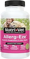 Vista 1 de Nutri-Vet Allerg-Eze - Masticables para perros – Antioxidantes formulados y ácidos omega-3 – Apoya la salud respiratoria y de la piel – 60