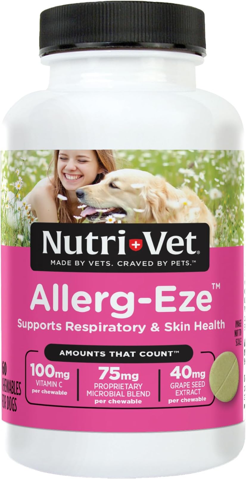 Nutri-Vet Allerg-Eze Chewables Allergy Relief for Dogs