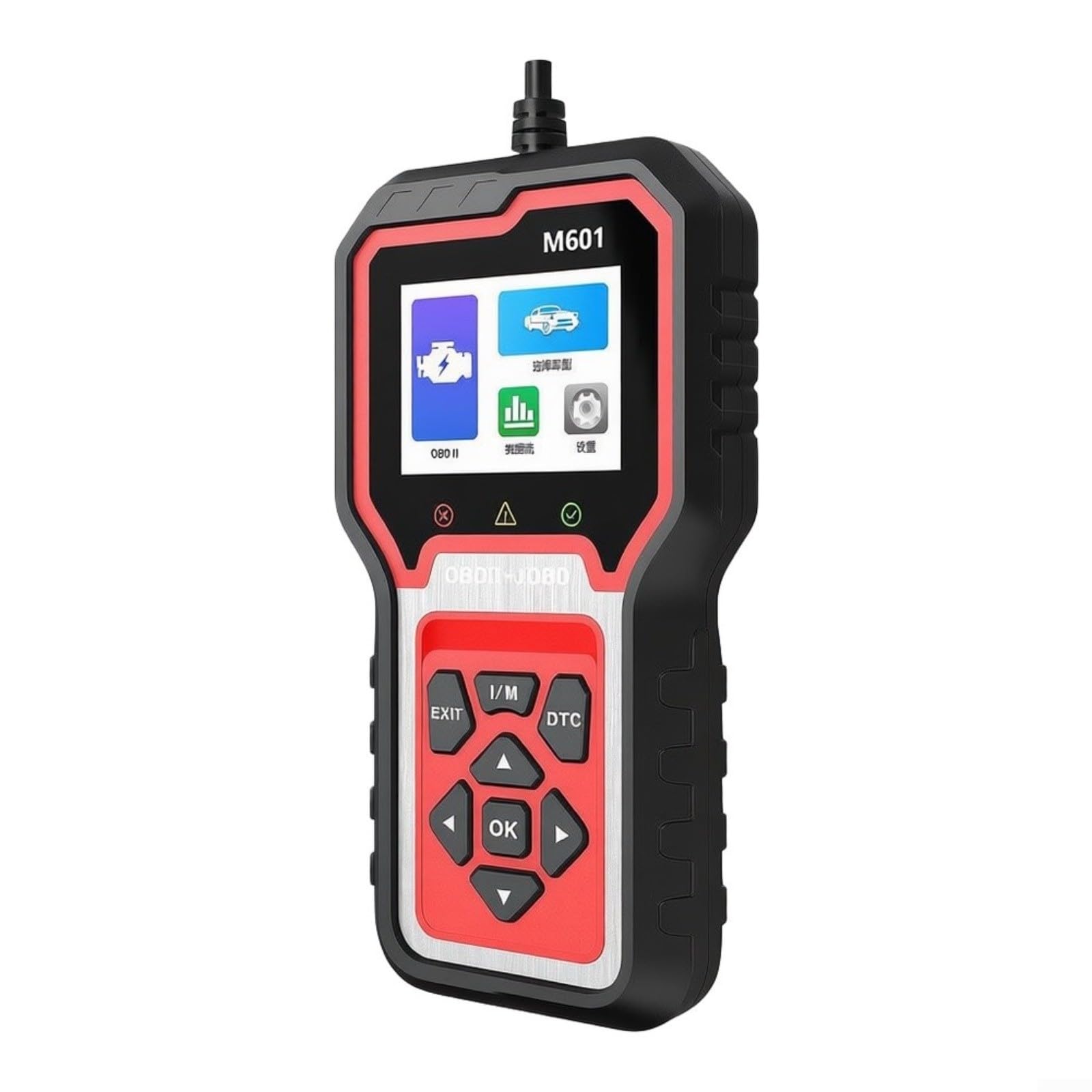 Soleilux OBD2 Scanner mit 2,8 Zoll Bildschirm, 9 Funktionen Auto Diagnosegerät für OBDII Autos seit 1996, Live-Datenstrom