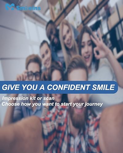 Miniatura 7 de Smileins Tiras blanqueadoras de dientes, blanqueamiento de dientes seguro para esmalte, kit de tiras blanqueadoras para eliminar manchas de vino y