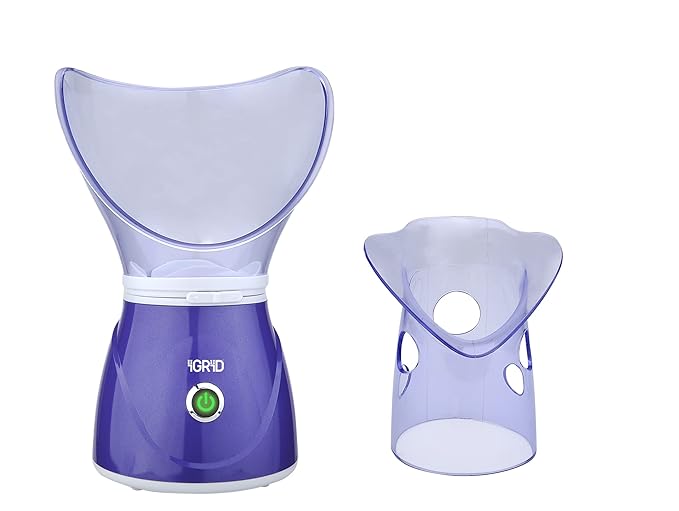 iGRiD Facial Steamer Inhaler Vaporiser for Face, Nose, Cold, Cough,Sinus and Infections