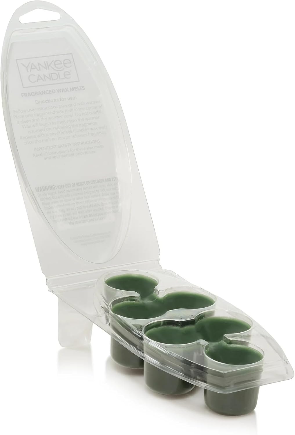 Yankee Candle Scented Wax Melts for Wax Warmers, Candle Wax Melts Refills, Long Lasting Home Fragrance, Shimmering Christmas Tree 6 Count (Pack of 1)