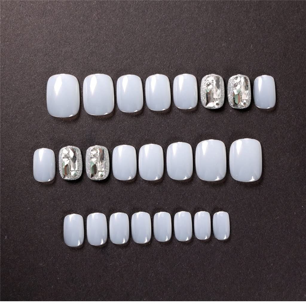 Short False Press Nail Tip Designs Detachable Reusable Fake Nails Stick-on Art Tips