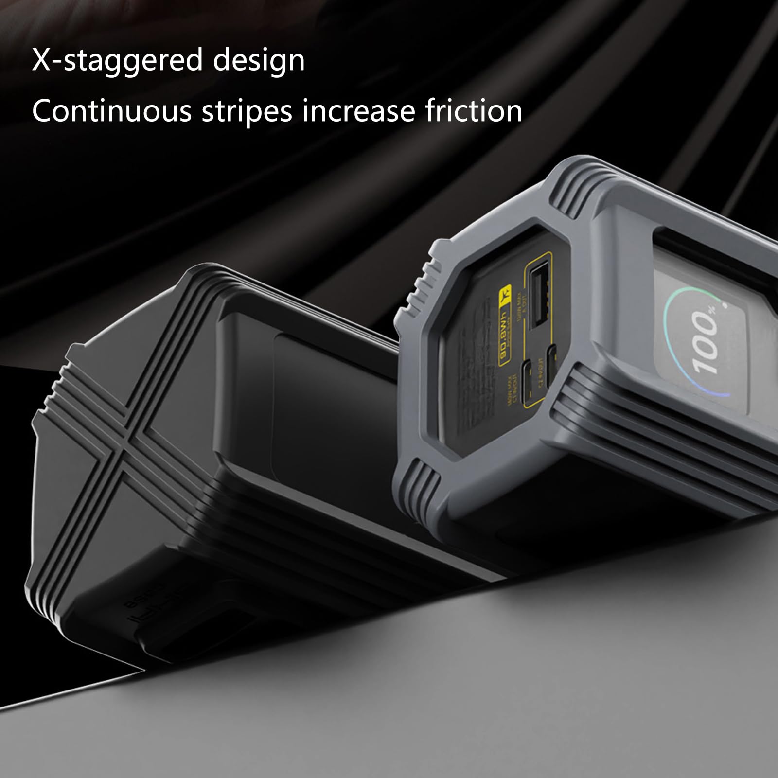 Custodia protettiva per 25000 mAh Power antiscivolo Grip Covers Battery Pack Sleeve Business Travel Use