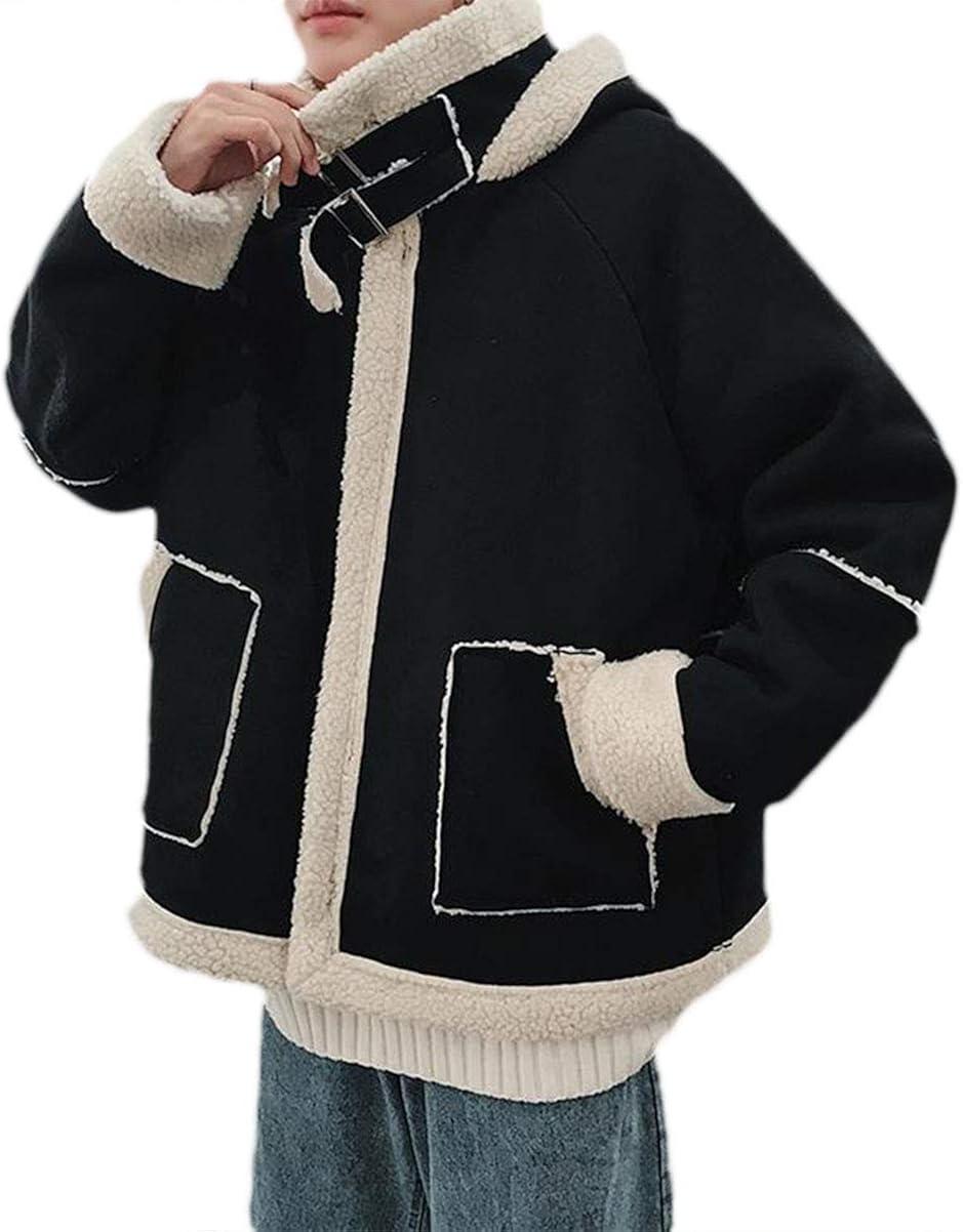 ミートン ムートンコート メンズ セーム革 スエード 防寒ジャケット ブルゾン ファーコート ダウンコート アウター 裏ボア 厚手 秋冬 保温 安い 激安 プチプラ 高品質 ミートン ムートンコート メンズ セーム革 スエード 防寒ジャケット ブルゾン ファーコート ダウンコート アウター 裏ボア 厚手 秋冬 保温 安い 激安 プチプラ 高品質