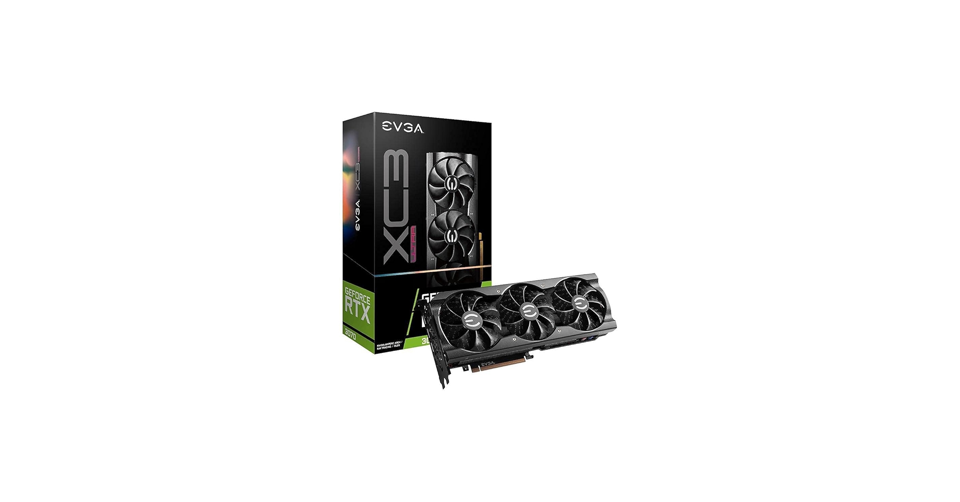 Amazon.com: EVGA GeForce RTX 3070 XC3 Ultra Gaming, 08G-P5