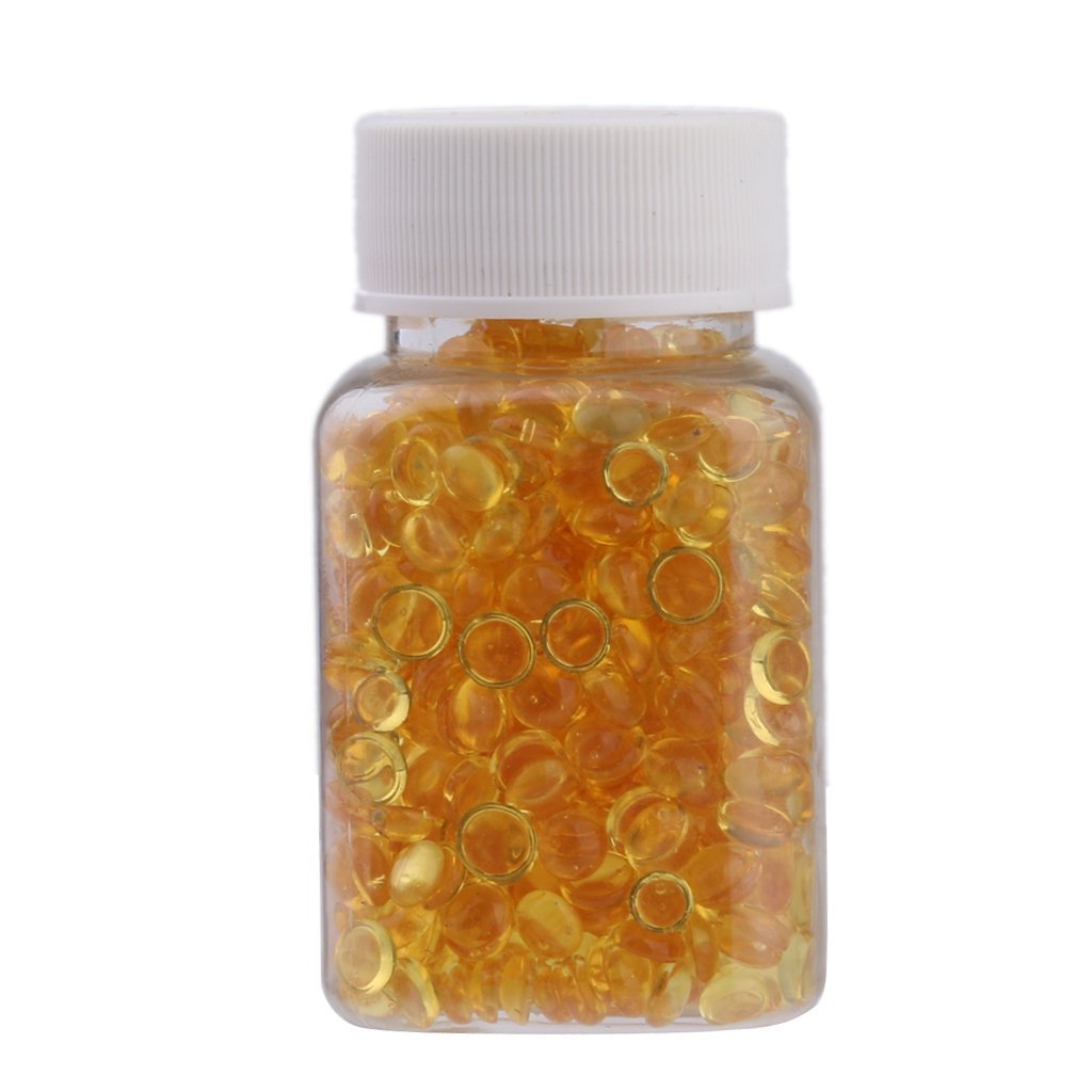 Imported Bottle of 50G Hair Extension Fusion Keratin Glue Tips Rebond Granules Beads-image-3