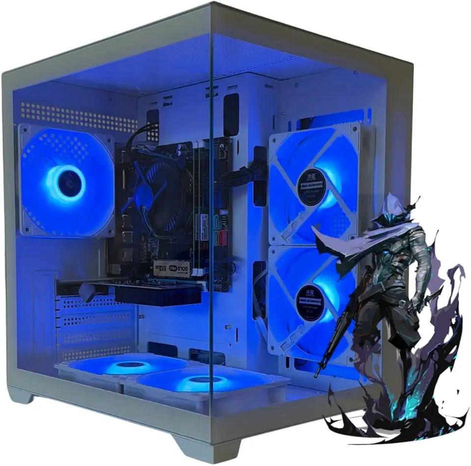 Pc Gamer Intel I7 3770 16gb Nvme 1tb Placa De Vídeo 4gb (Branco)