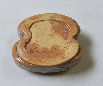 Amazon.co.jp: 茶道具 香合 鳴海織部 長谷川青峯 共箱 : ホーム