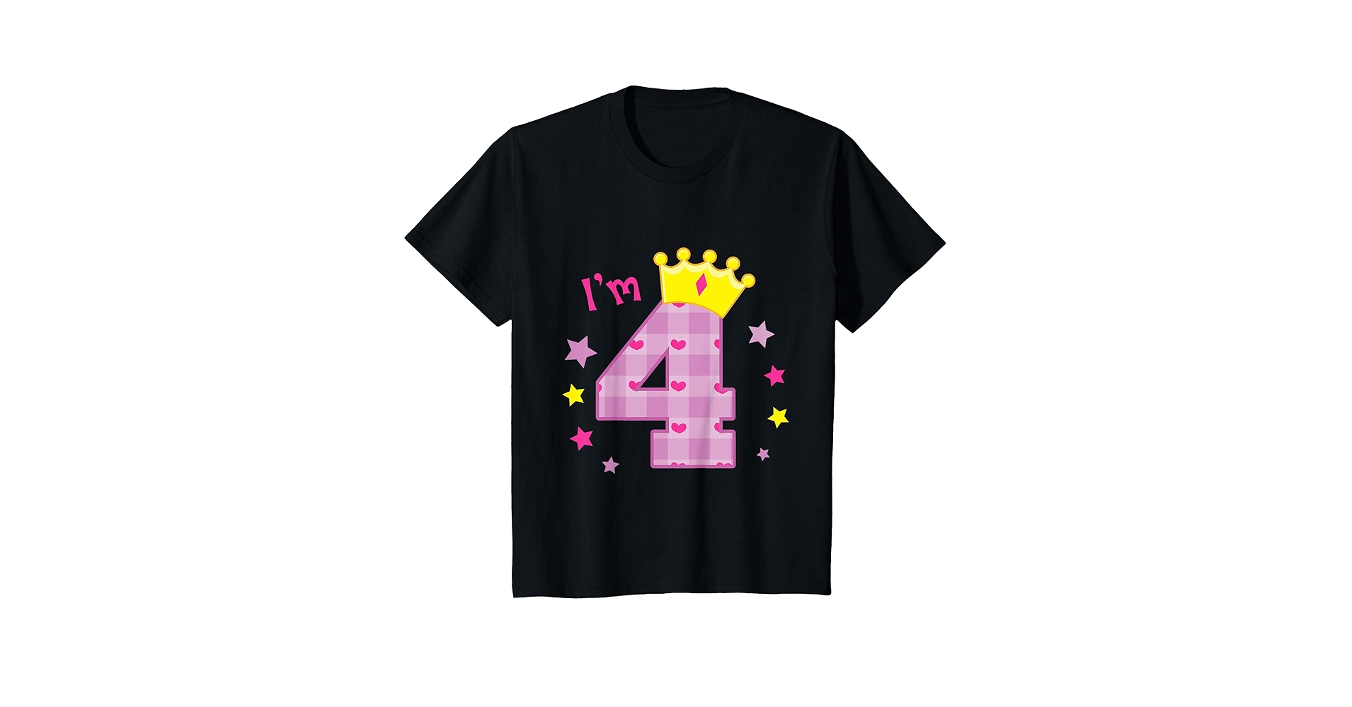 Amazon.com: I'm 4 Birthday T-Shirt Four Year Old Gift Tee