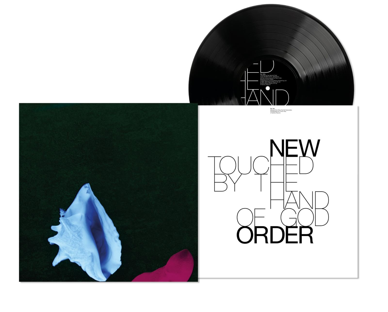 New Order - Touched By the Hand of God (Warner Music) 12"" Vinyl Single