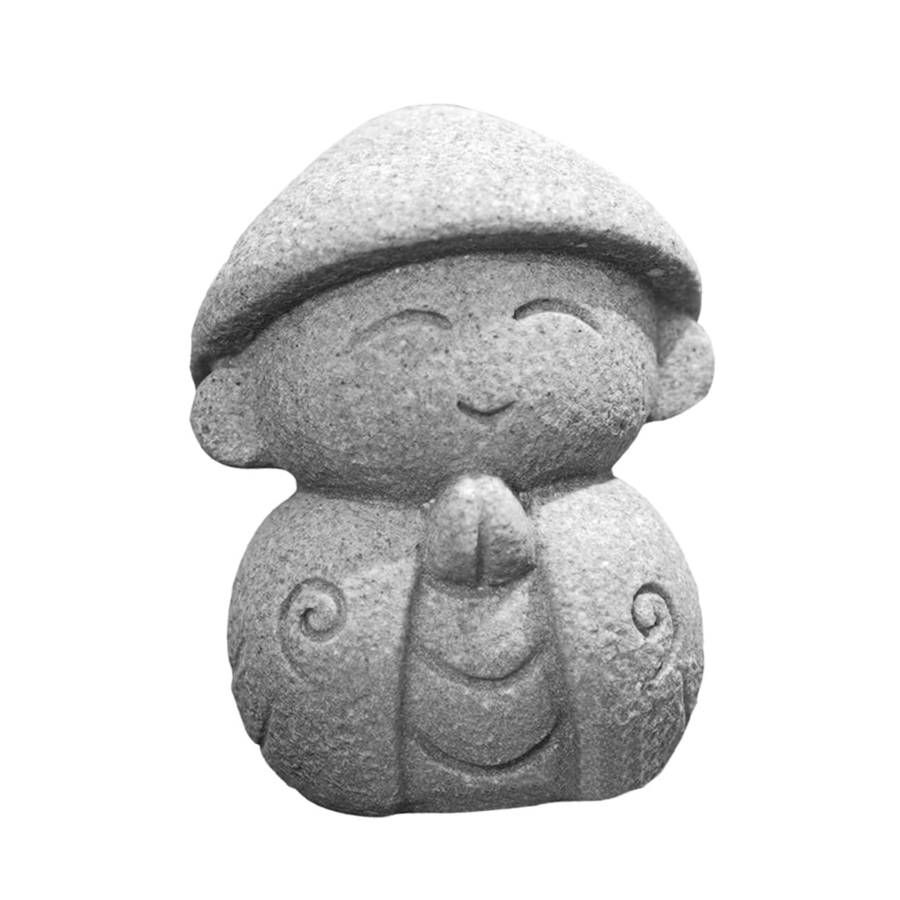 Statues Maitreya en pierre YARNOW : lot de 5 figurines de Bouddha pour la déco de table