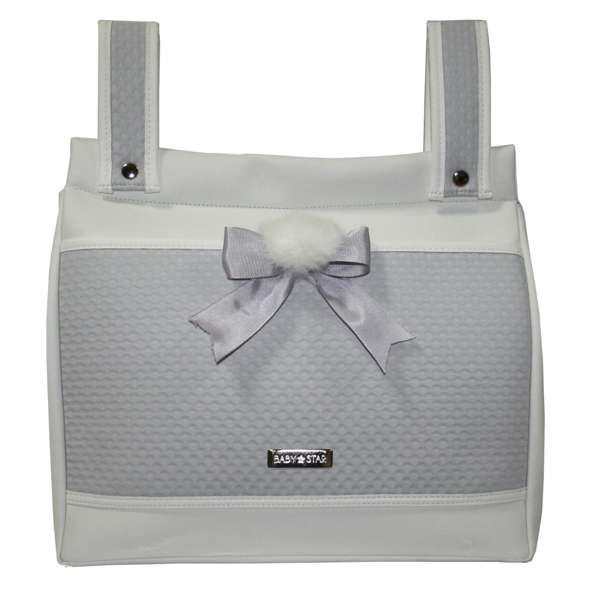 Baby Star Bolso Talega para silla de paseo universal, Panera para silla de paseo, Bolso carro, Talega en polipiel para silla de paseo