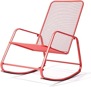 Carl Artbay Mueble de jardín/Silla Mecedora for Adultos Silla Perezosa Balcón Silla Mecedora Silla de Siesta de Ocio Silla reclinable