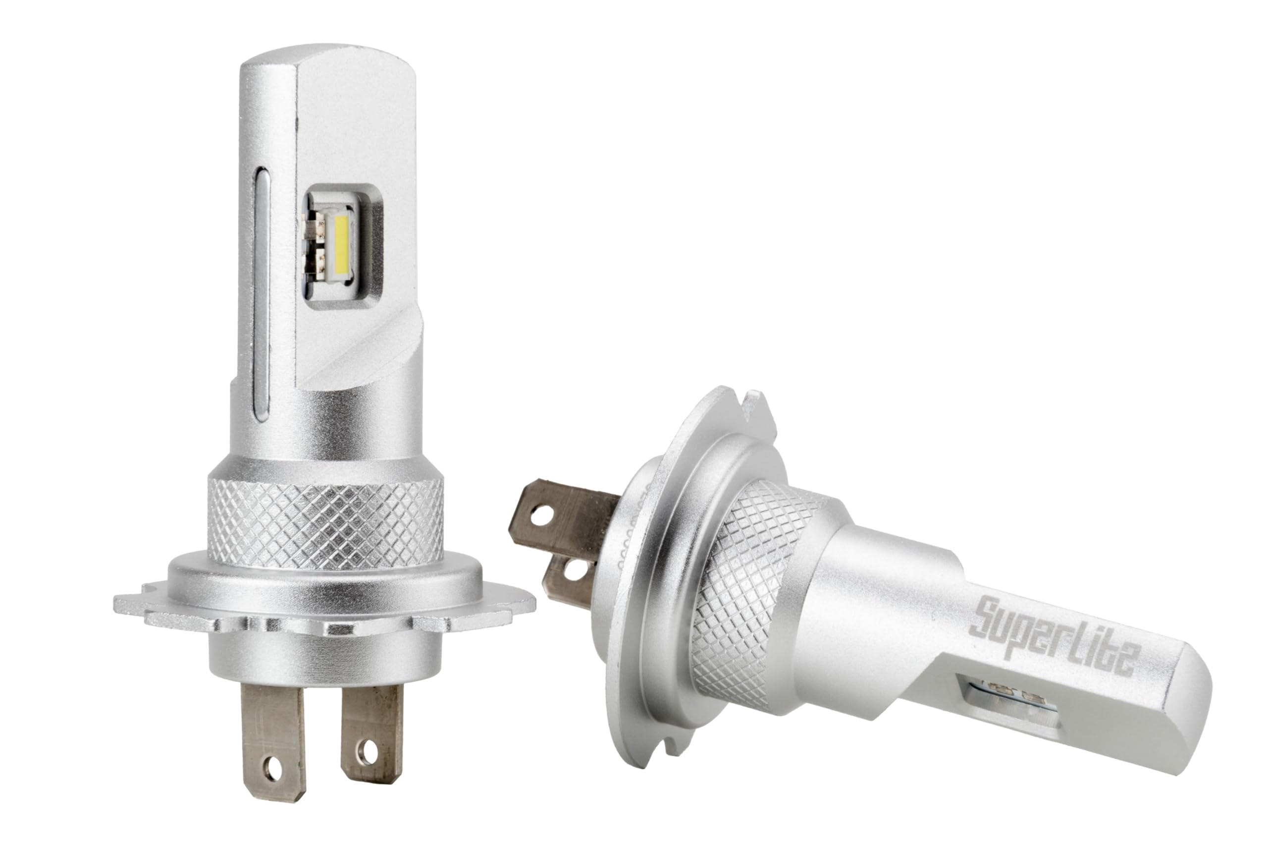 Kit de Lámparas Conversión Halógena to LED H7 Plug & Play Gold Series 6500K / 10000 Lumens / 12-24V / 18W Para Coche, Moto y Camión