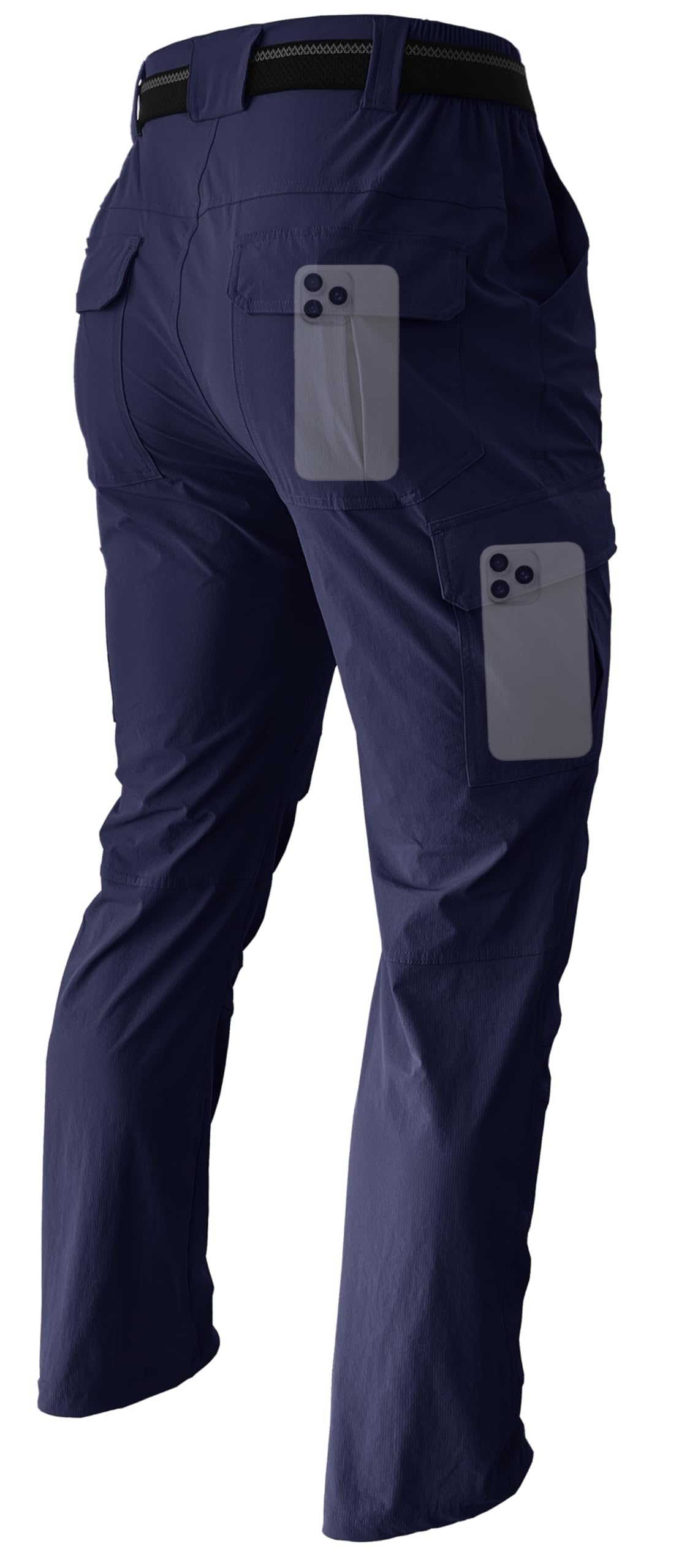 Men's Hiking Cargo Work Pants Lightweight Waterproof Quick Dry Camping Fishing Travel Outdoor Pants