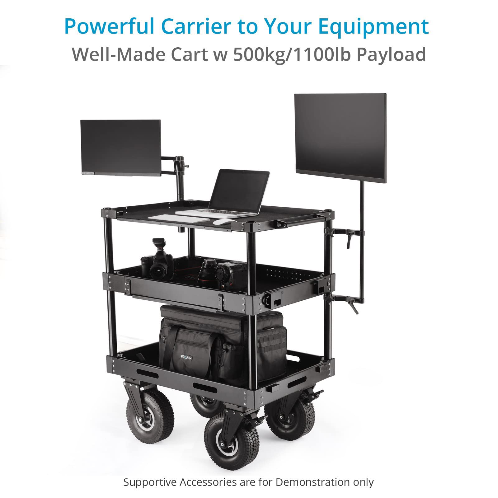 PROAIM CAMERA CART 36 新品 Proaim 36” Victor Pro Video Production Camera Cart for