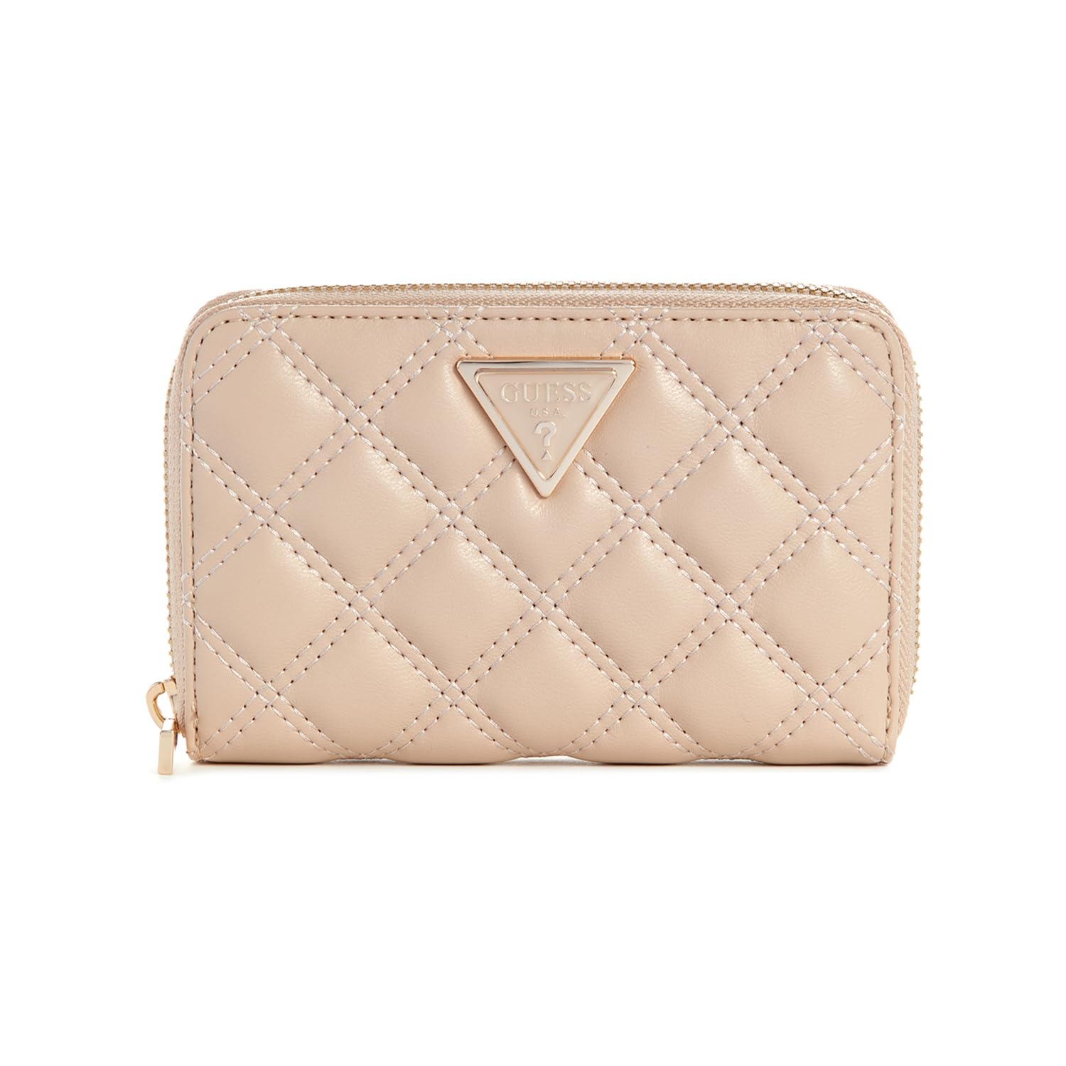 GUESS Giully Zip Around Wallet M Light Beige