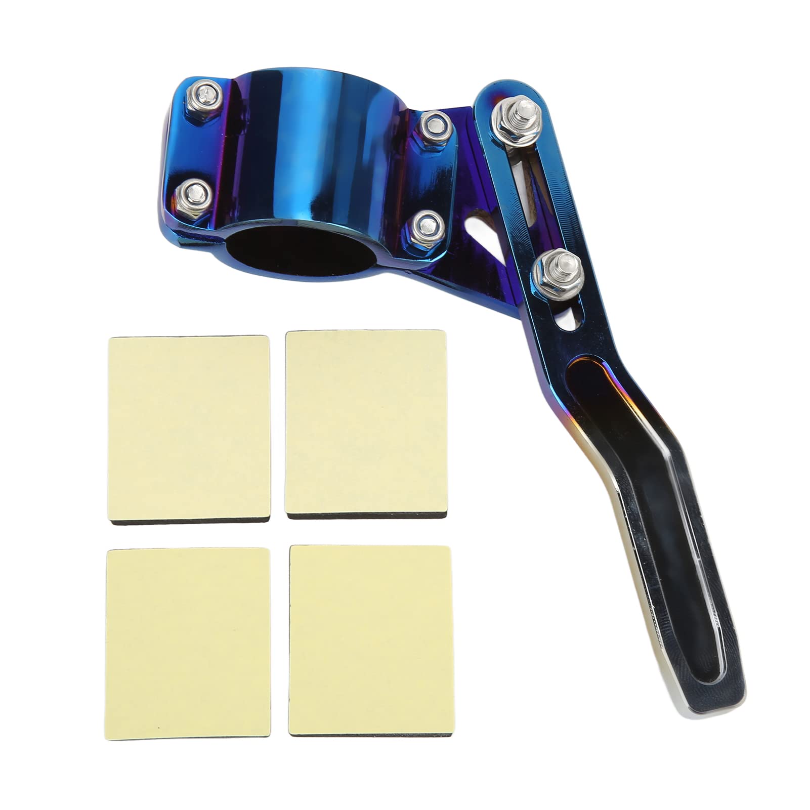 Lenkrad Blinker Hebel Blinker Hebel Position Up Kit Aluminiumlegierung Lenkrad Turn Rod Extender, Universal (Blau)