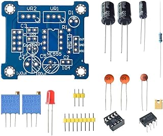 Adjustable NE555 Pulse Frequency Adjustable Module Duty Cycle Module Square Wave Signal Generator DIY Kit Board