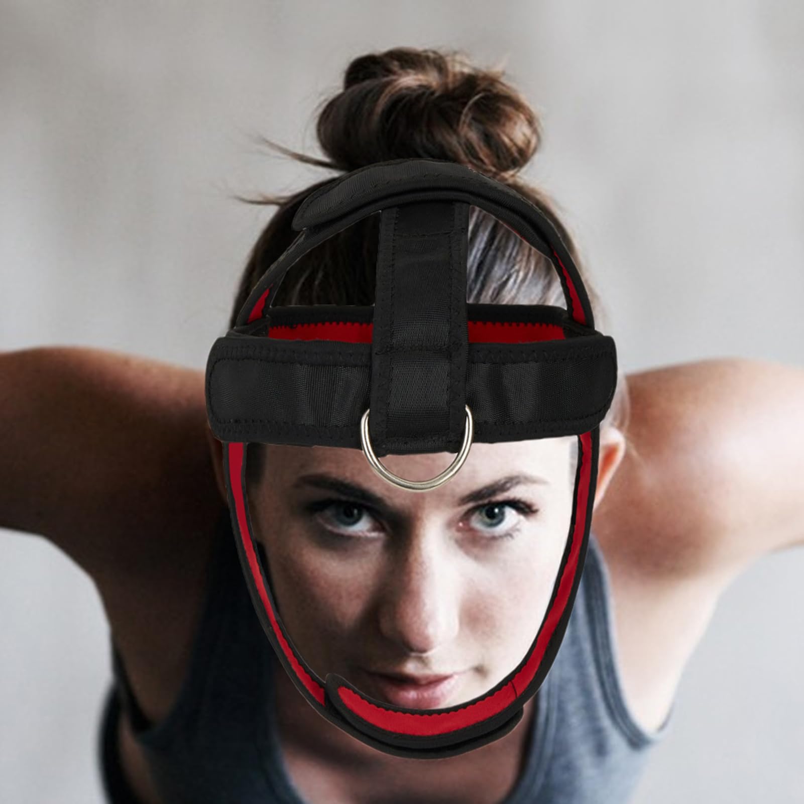 Harnais De Développement Du Cou – Sangle D'entraînement Pour Renforcer La Force, Support De Casque De Fitness, Système D'amélioration De La Postures De Rééducation, Aide À La Physiothérapie De Muscula