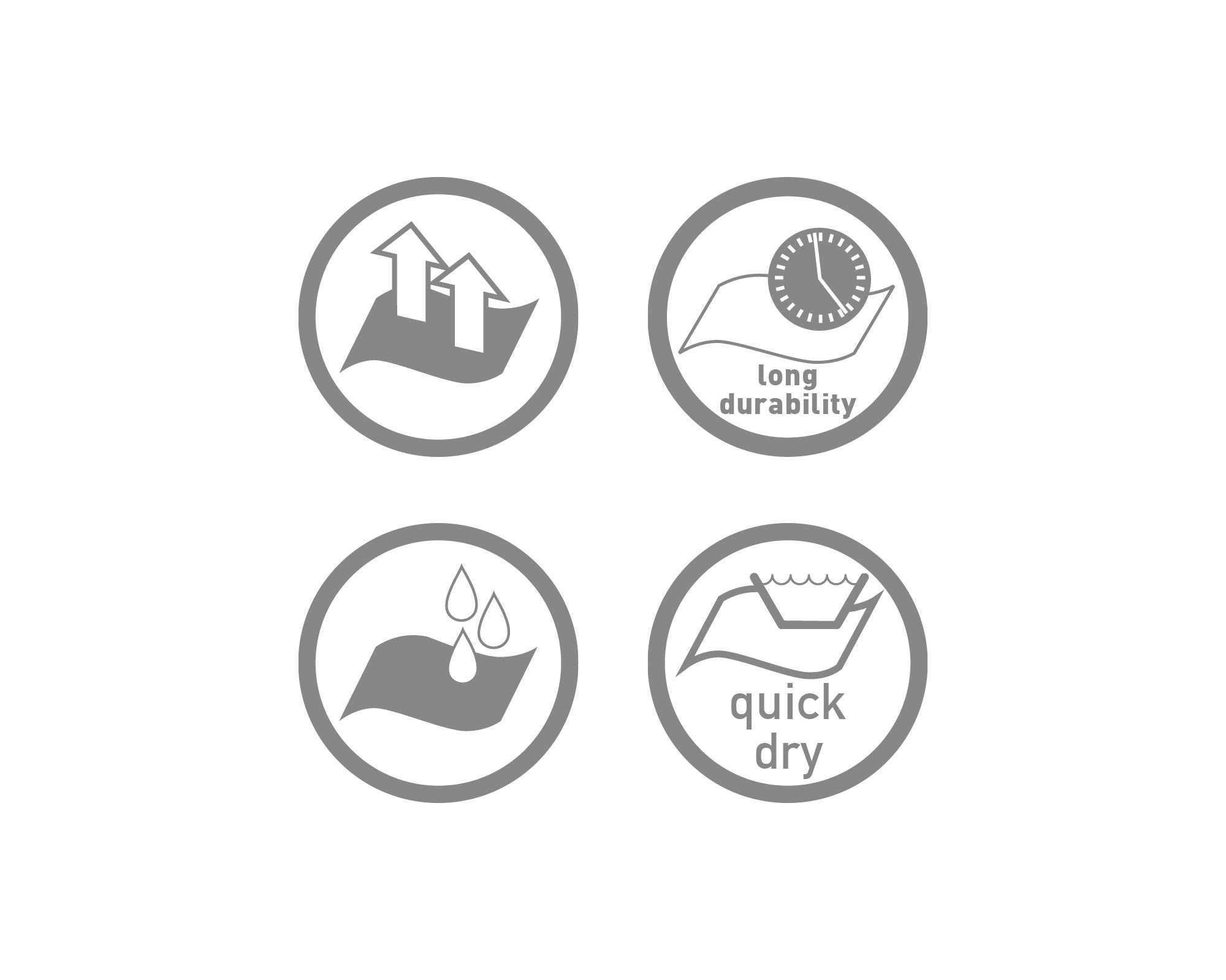 Brunner Balmat Stuoia per Camper e Caravan, Grigio Scuro/Grigio Chiaro, 500 x 250 cm