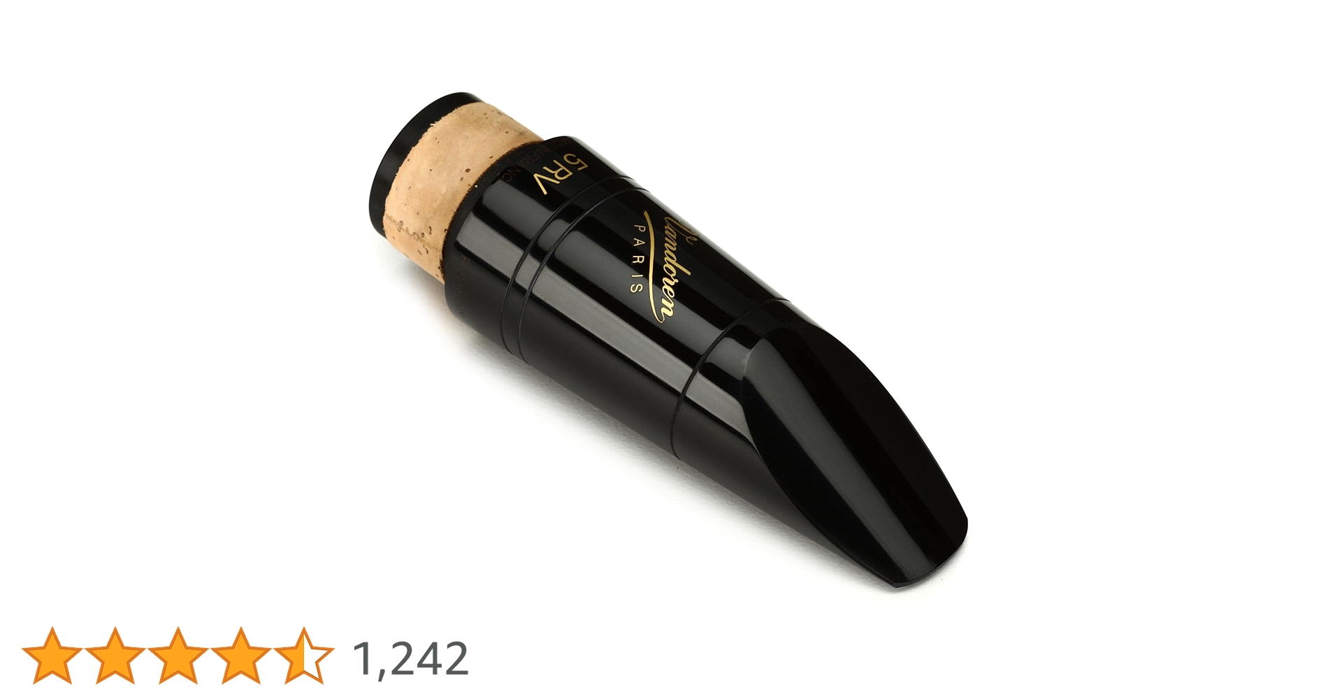 Amazon | バンドーレン B♭クラリネット マウスピース 5RV | 木管楽器