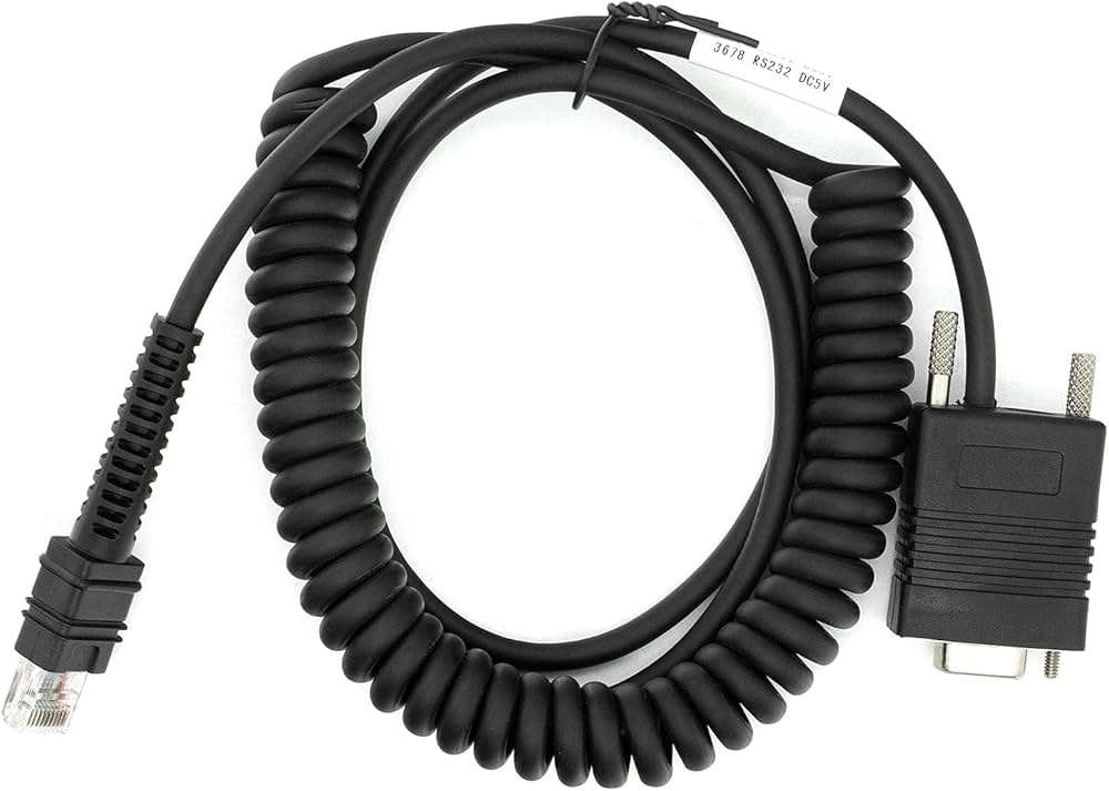 CBA-RF2-C09ZAR RS232 Cable,DB9 Female Connector, for Zebra LI3608