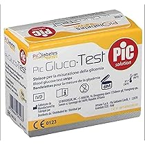 Pic Solution Pic GlucoTest – Strisce Per La Misurazione Della Glicemia 50 Pezzi