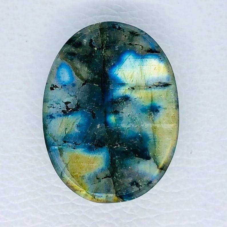 Labradorite naturelle pour créer vos propres bagues et colliers