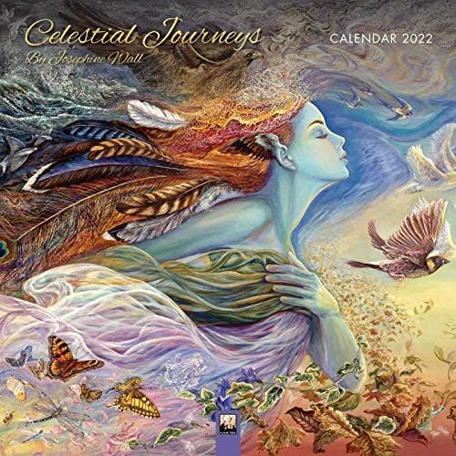 Celestial Journeys by Josephine Wall Wall Calendar 2022 (Art Calendar) Calendar – Wall Calendar, October 19, 2021