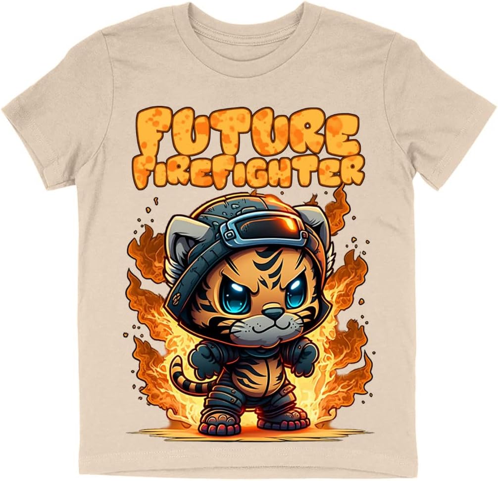 Future Firefighter Kids' T-Shirt - Graphic T-Shirt - Themed Tee Shirt for Kids