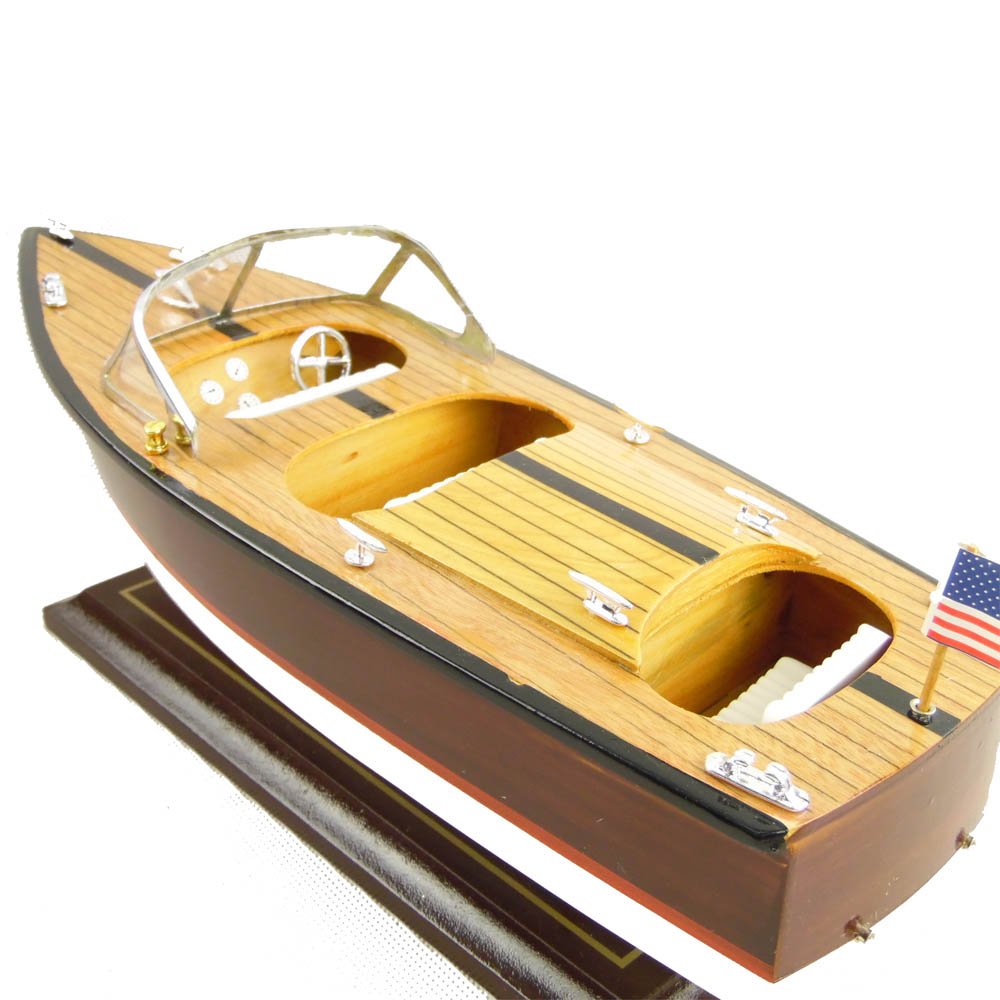 Italienisches Motorboot- Sportboot -Italien- 34 cm