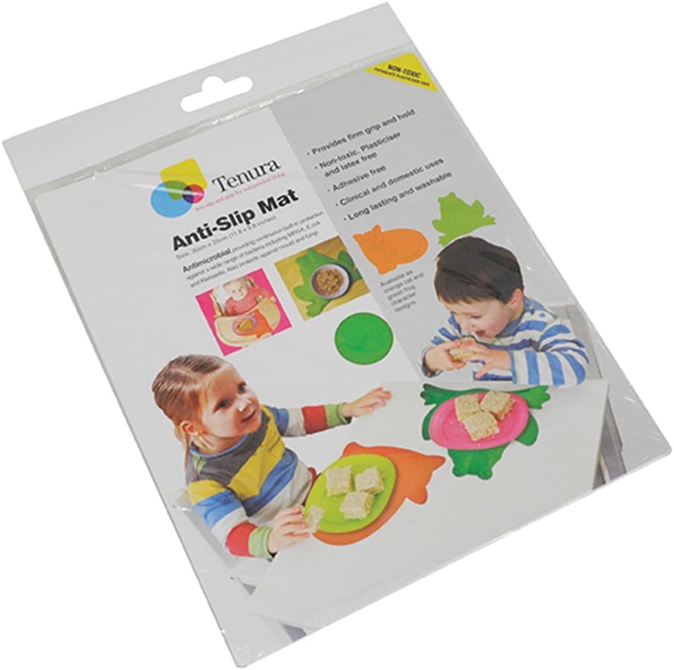Tenura Anti Slip and Microbial Frog Children Table Mat (Eligible for VAT Relief in The UK)