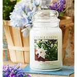 Village Candle Gardenia Large Glass Apothecary Jar Scented Candle, 21.25 oz, White - Image 5