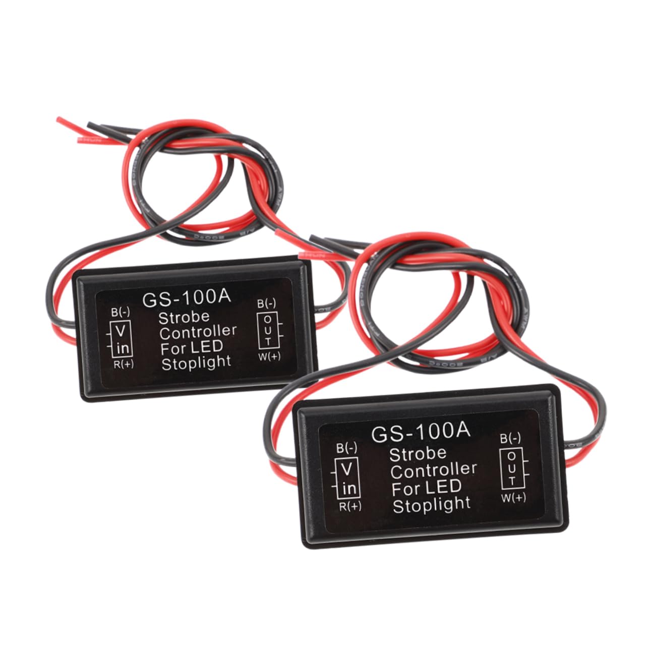 SOESFOUFU Motorcycle Supply Strobe Controller Led Stop Light Flasher Module for Brake Light Universal Fitment