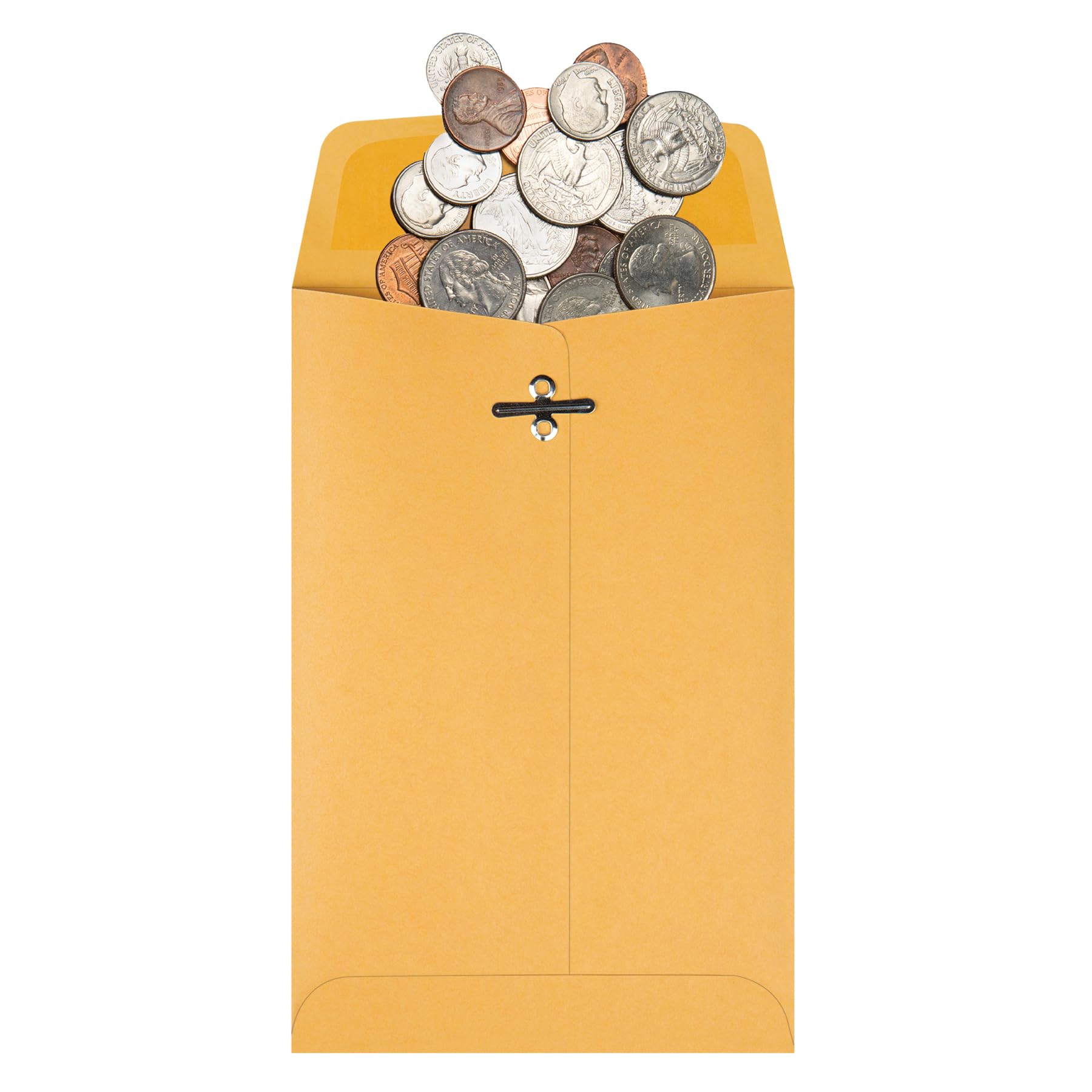 Buste In Carta Kraft Marrone 5x7.5 28lb Per Negozio/Parco - Confezione 100 Pezzi