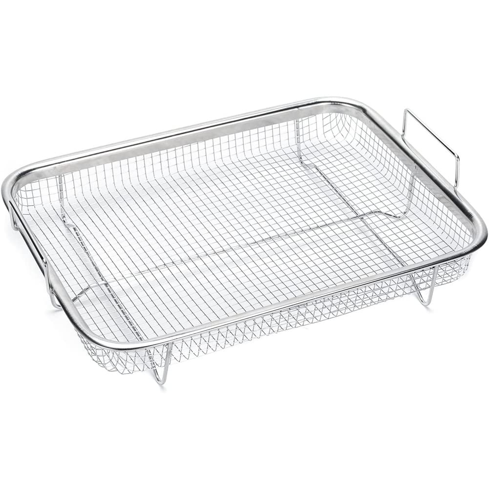 Amazon｜オーブン用エアフライヤーバスケット、ステンレススチール