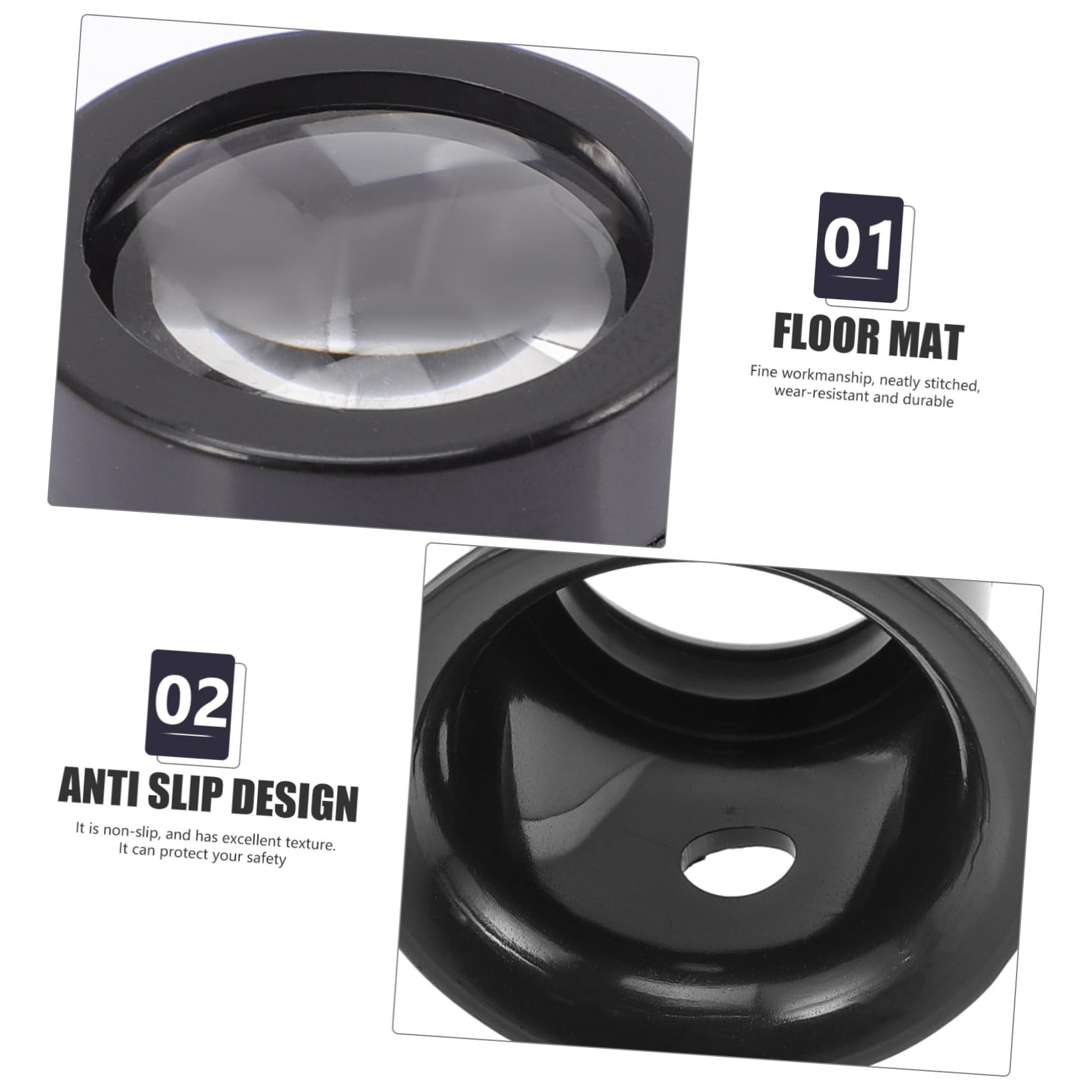 VILLCASE Watch Repair Magnifier Jewelers Loupe 10x Magnifying Glass Portable Jewelwes Loupe for Timepiece Repair