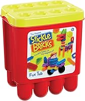 Stickle Bricks Fun Tub - Inspire Creativity and Motor Skills, Safe and Durable Construction Toy, Versatile Play...