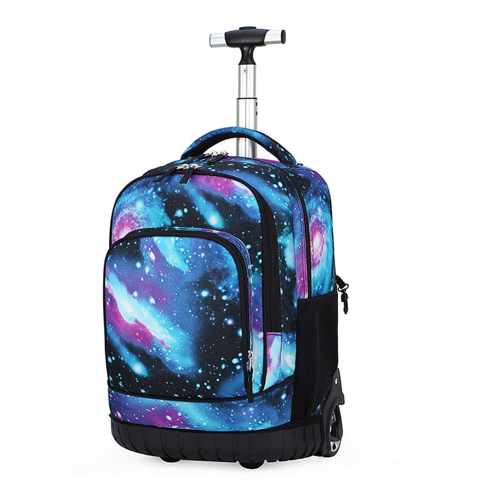 CONPHERON Mochila Escolar con Ruedas para Ninos, Estudiantes de Primaria Carros para Mochilas Bolsa Estuche Escolares Equipaje de Viaje Multifuncional