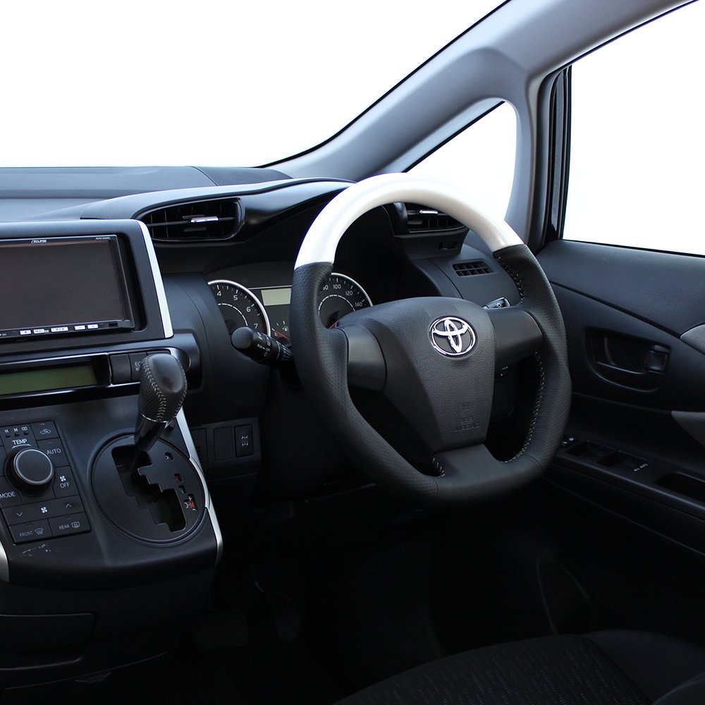 Amazon | REAL(レアル)ステアリング【ウィッシュ(20系)】パール