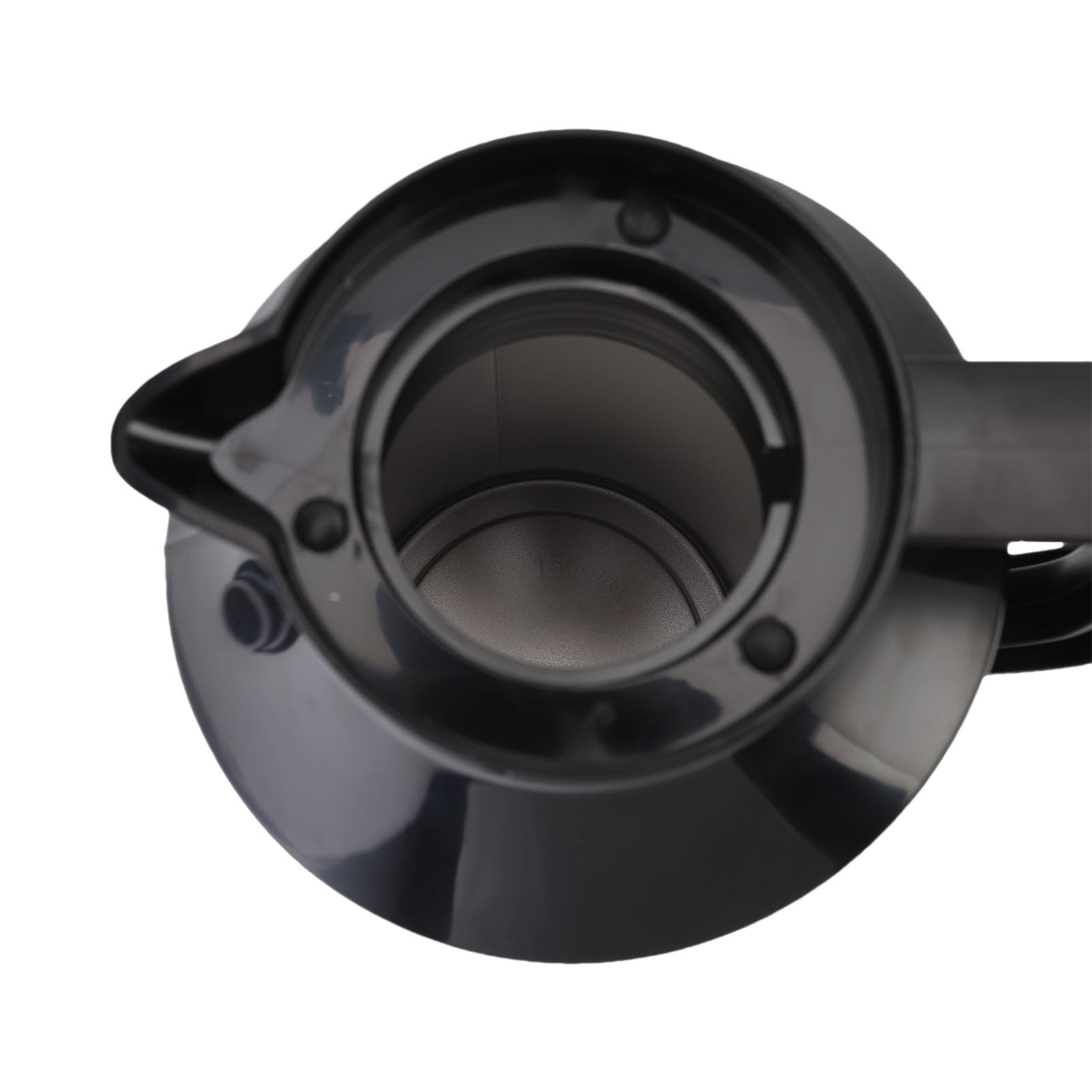 Hztyyier Bollitore Elettrico per Auto con Spegnimento Automatico 1500ML Riscaldatore Portatile per Acqua Bollente Viaggiatori Appassionati di tè e caffè Silicone PP