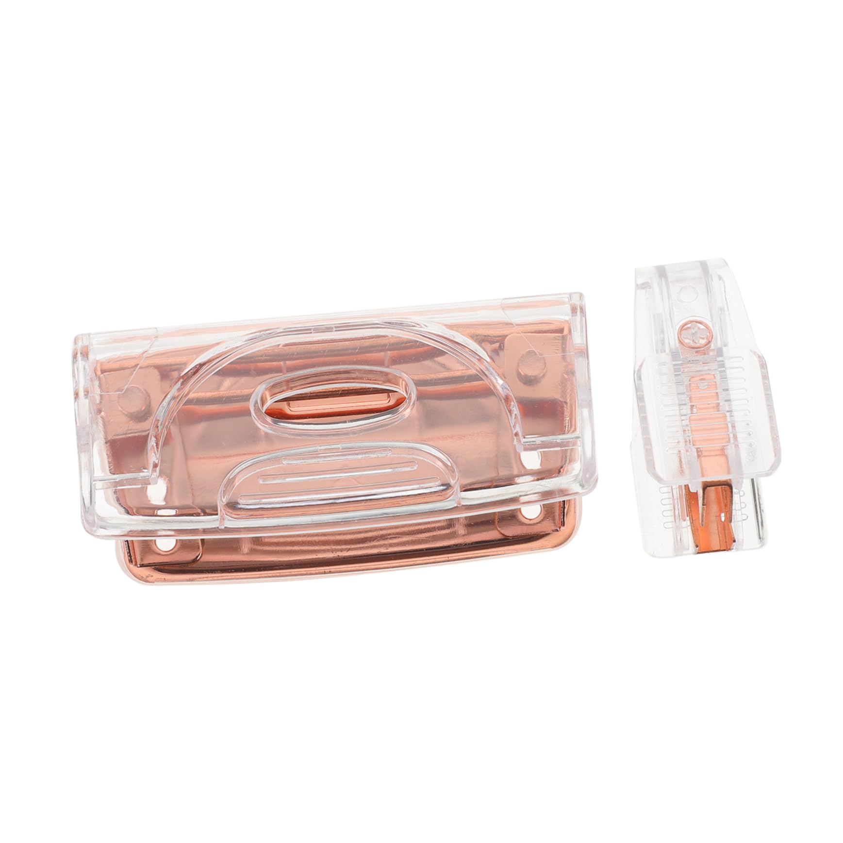OSALADI 4 Set Hole Punch Nail Picker dispositivo di rimozione estrattore Cartoleria pugni pesante buco Ufficio cucitrice tirapunti per ufficio pugno da tavolo cucitrice semplice plastica