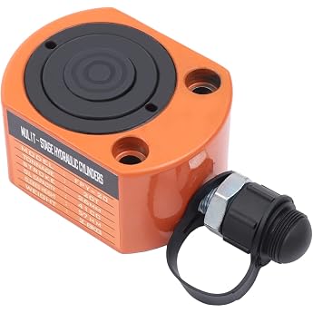 20T Hydraulic Cylinder Hydraulic Bottle Jack Mini Hydraulic Low Profile Lifting Cylinder for Small or Large Vehicles Heavy Duty Car Truck Travel Trailer Repair