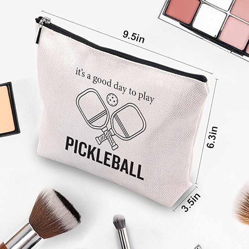 Miniatura 3 de Divertido juego de regalo de pickleball  Vela perfumada y bolsa de cosméticos  Regalos de pickleball para mujeres, hombres, jugadores, entrenadores