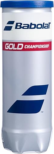 Babolat Pelotas de tenis Gold Championship - 3 latas de pelotas en paquetes múltiples (2-24 latas disponibles)